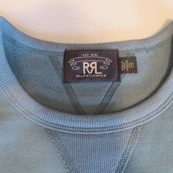 Polo Ralph Lauren Men's Double RL Ranch Logo Buffalo Fleece Sweatshirt - Picture 4 of 11